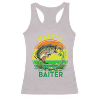 Funny Bass Fishing St Patricks Day Racerback Tank Top Master Baiter