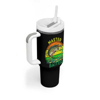 Funny Bass Fishing St Patricks Day Tumbler With Handle Master Baiter
