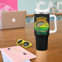 Funny Bass Fishing St Patricks Day Tumbler With Handle Master Baiter