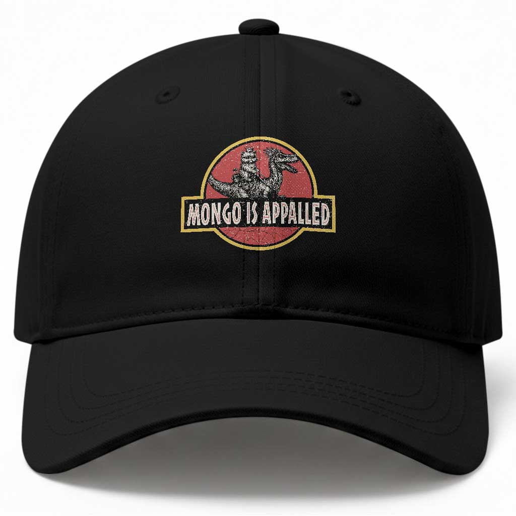 Retro Mongo is Appalled Baseball Cap Princess Donut and Mongo Book Lover