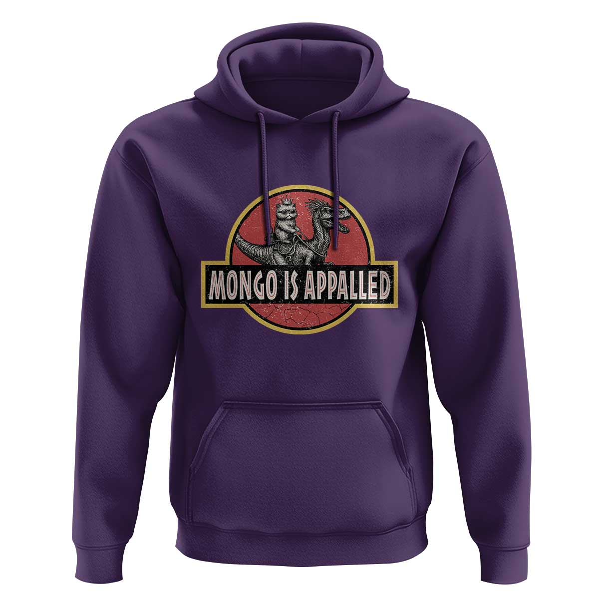 Retro Mongo is Appalled Hoodie Princess Donut and Mongo Book Lover