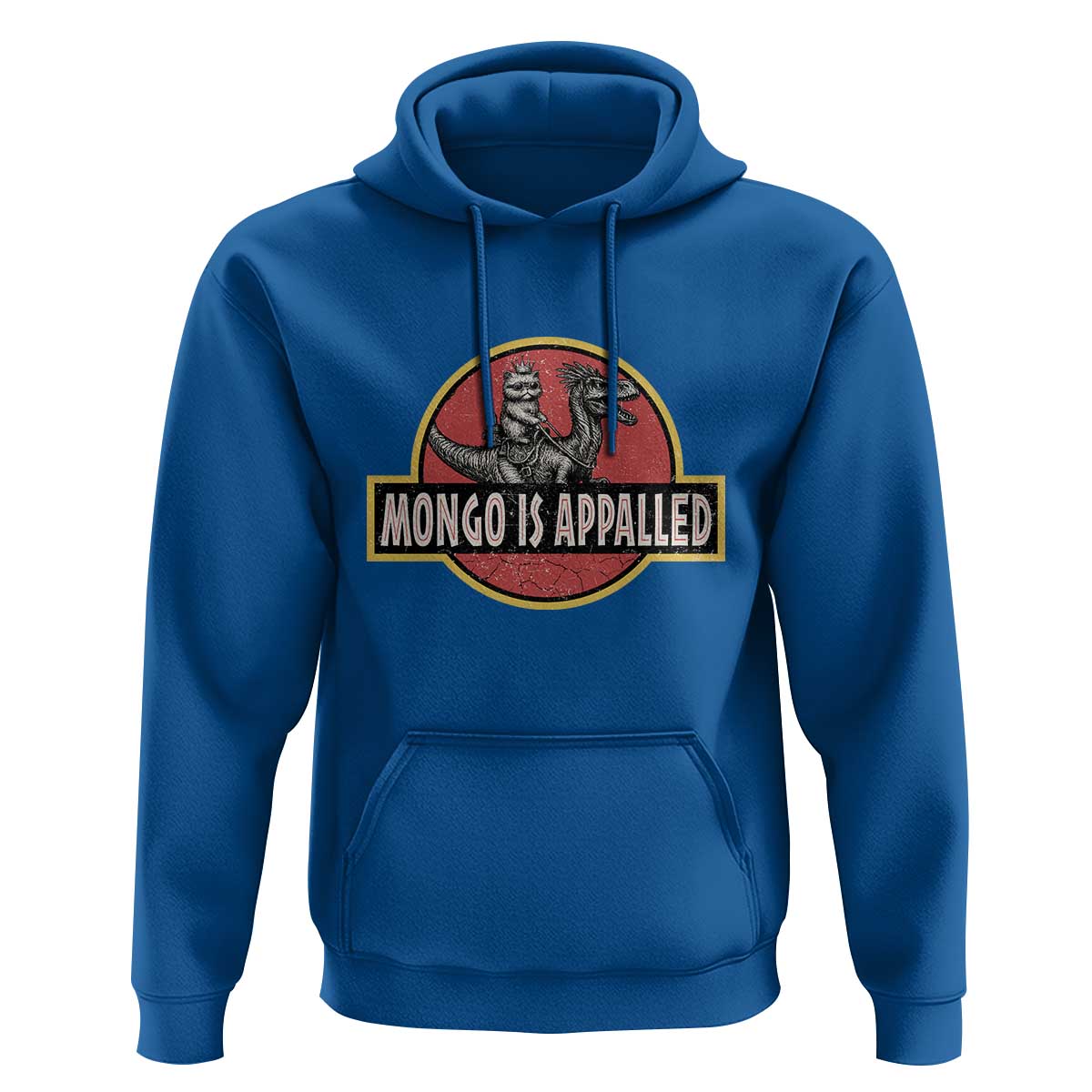 Retro Mongo is Appalled Hoodie Princess Donut and Mongo Book Lover