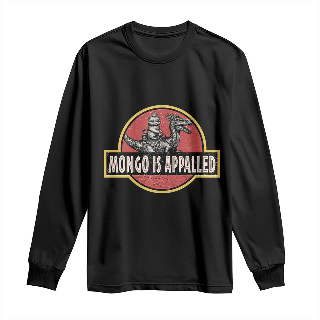 Retro Mongo is Appalled Long Sleeve Shirt Princess Donut and Mongo Book Lover