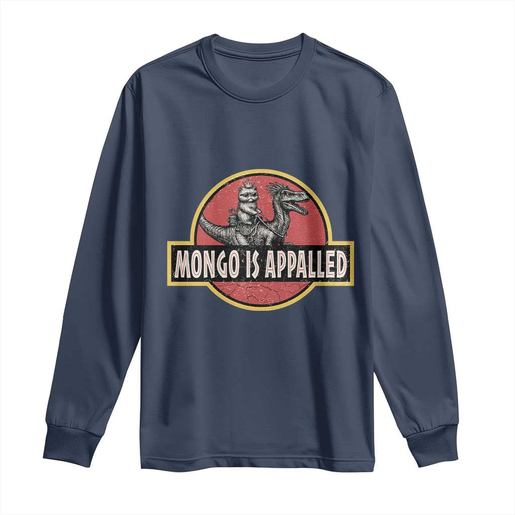 Retro Mongo is Appalled Long Sleeve Shirt Princess Donut and Mongo Book Lover