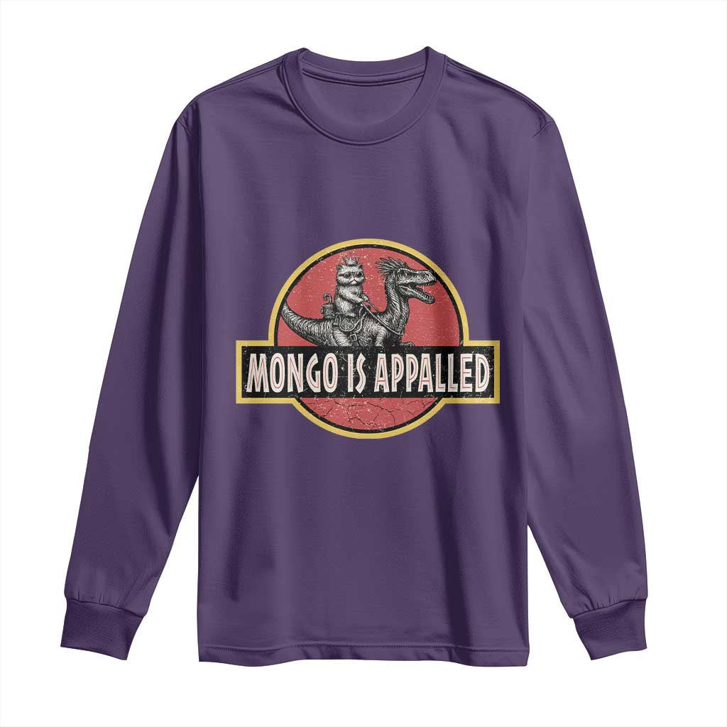 Retro Mongo is Appalled Long Sleeve Shirt Princess Donut and Mongo Book Lover