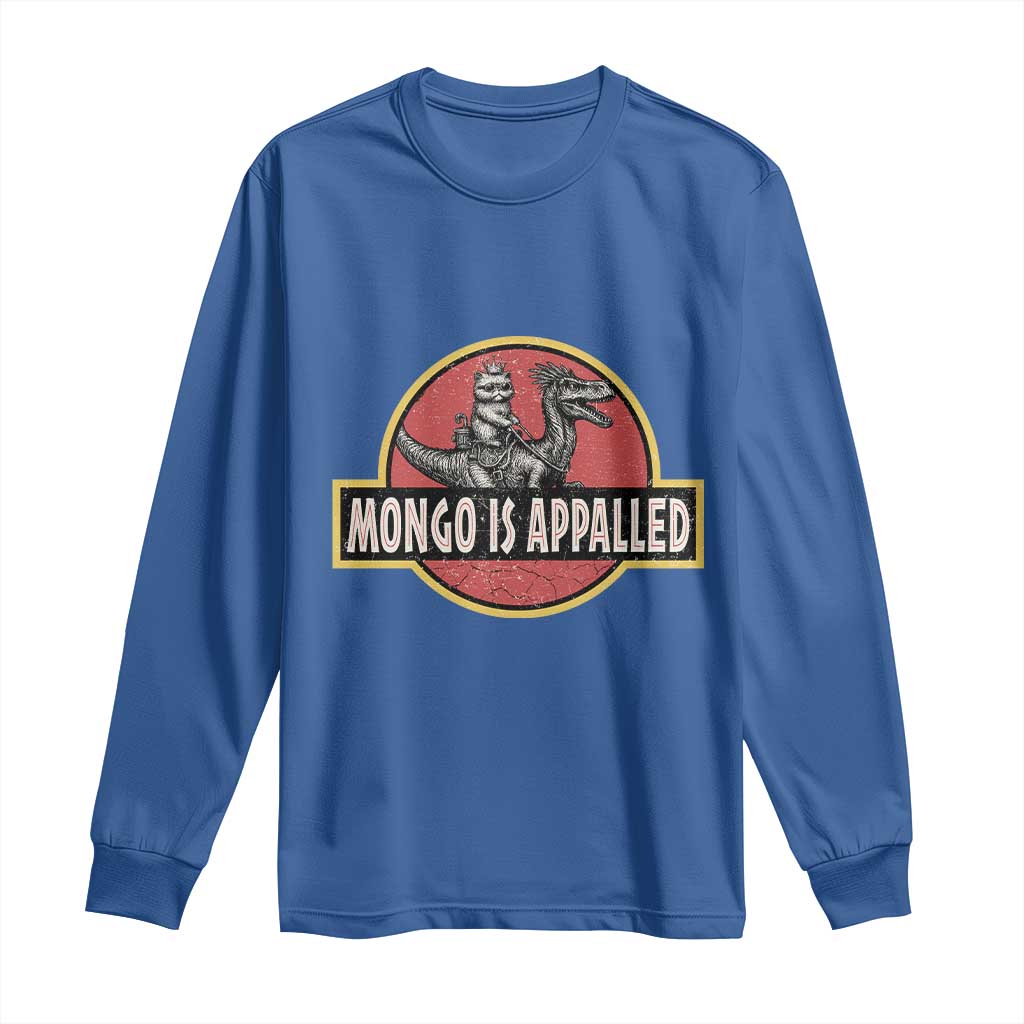 Retro Mongo is Appalled Long Sleeve Shirt Princess Donut and Mongo Book Lover