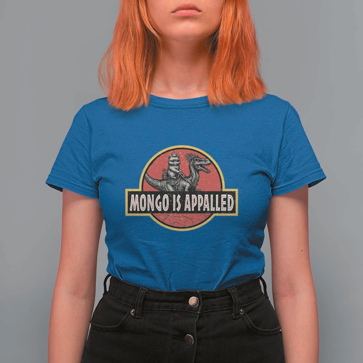 Retro Mongo is Appalled T Shirt For Women Princess Donut and Mongo Book Lover