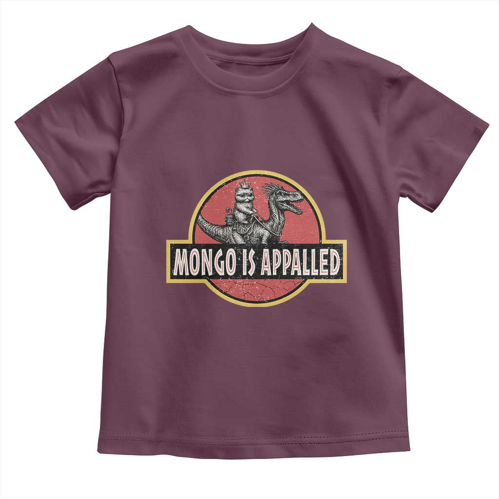 Retro Mongo is Appalled Toddler T Shirt Princess Donut and Mongo Book Lover