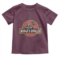Retro Mongo is Appalled Toddler T Shirt Princess Donut and Mongo Book Lover