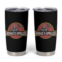 Retro Mongo is Appalled Tumbler Cup Princess Donut and Mongo Book Lover