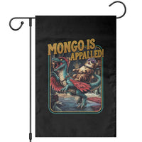 Mongo is Appalled Garden Flag Vintage Princess Donut Riding Mongo
