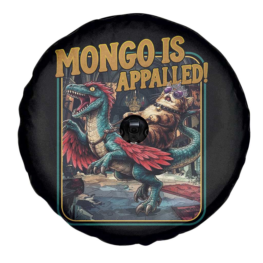 Mongo is Appalled Spare Tire Cover Vintage Princess Donut Riding Mongo