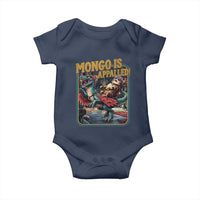 Mongo is Appalled Baby Onesie Vintage Princess Donut Riding Mongo