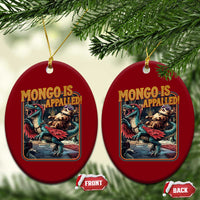 Mongo is Appalled Ceramic Ornament Vintage Princess Donut Riding Mongo