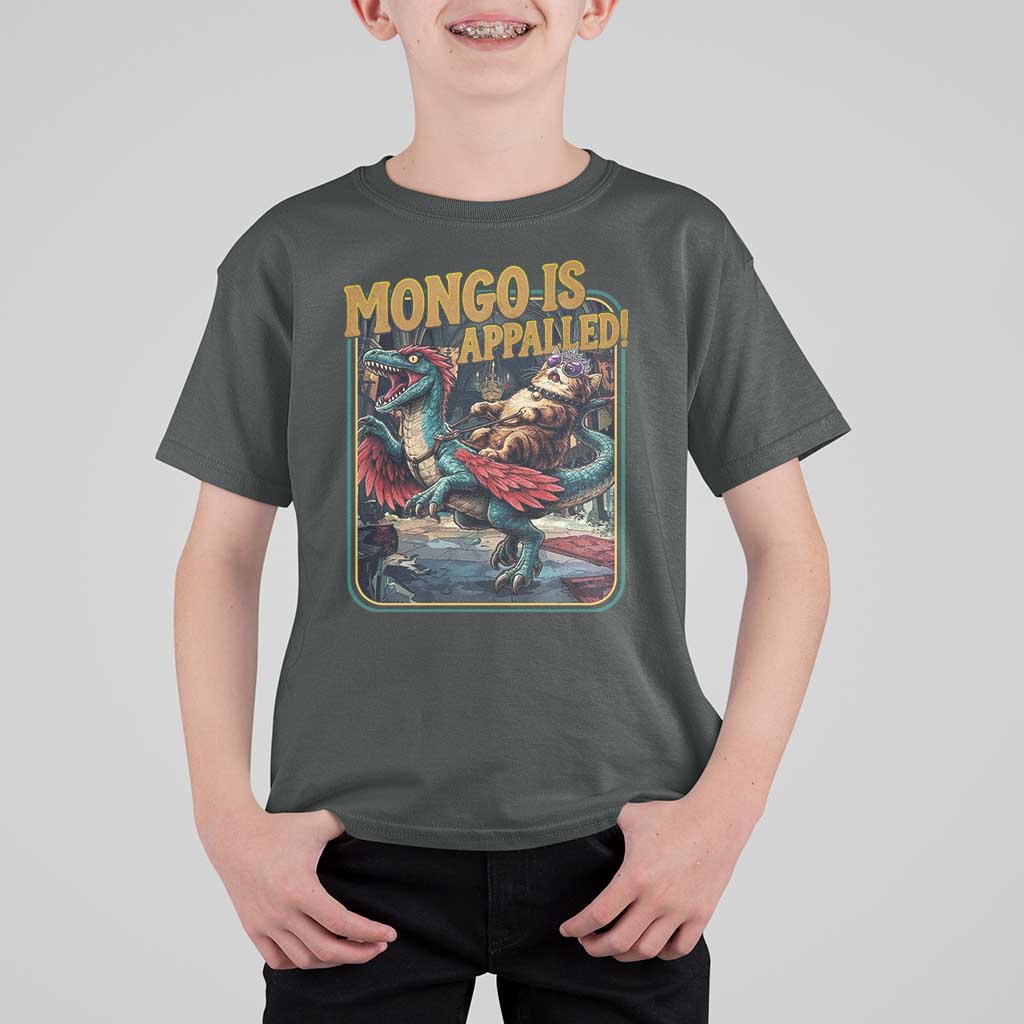 Mongo is Appalled T Shirt For Kid Vintage Princess Donut Riding Mongo