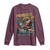 Mongo is Appalled Long Sleeve Shirt Vintage Princess Donut Riding Mongo