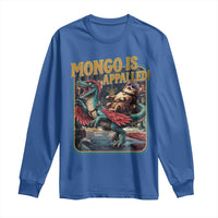 Mongo is Appalled Long Sleeve Shirt Vintage Princess Donut Riding Mongo
