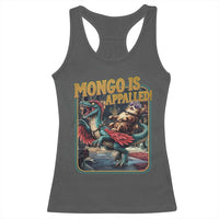 Mongo is Appalled Racerback Tank Top Vintage Princess Donut Riding Mongo
