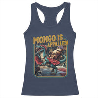 Mongo is Appalled Racerback Tank Top Vintage Princess Donut Riding Mongo