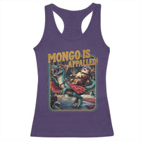 Mongo is Appalled Racerback Tank Top Vintage Princess Donut Riding Mongo