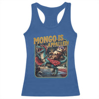 Mongo is Appalled Racerback Tank Top Vintage Princess Donut Riding Mongo