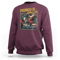 Mongo is Appalled Sweatshirt Vintage Princess Donut Riding Mongo