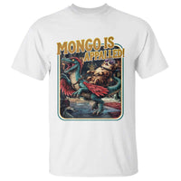 Mongo is Appalled T Shirt Vintage Princess Donut Riding Mongo
