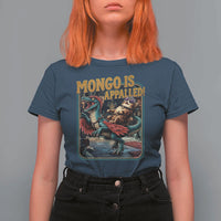 Mongo is Appalled T Shirt For Women Vintage Princess Donut Riding Mongo