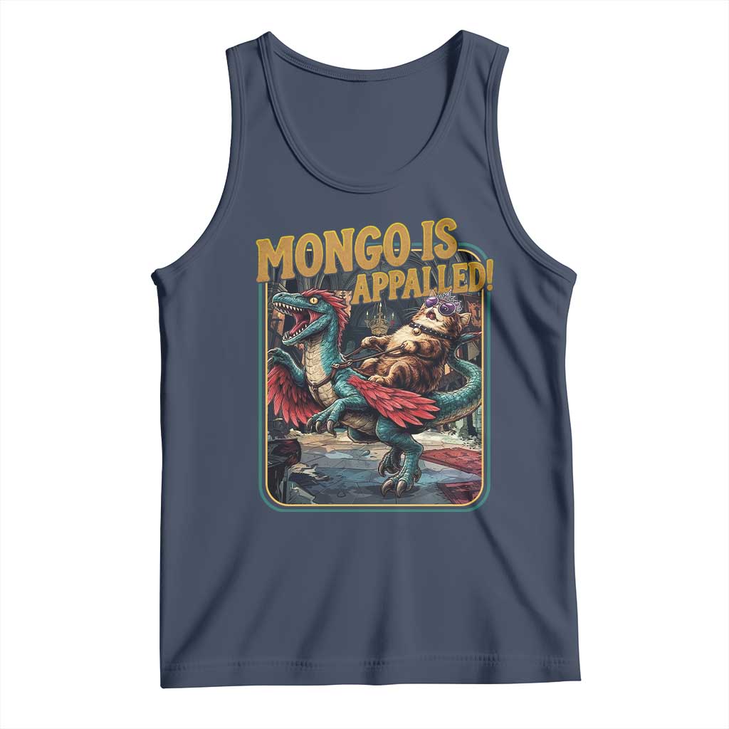 Mongo is Appalled Tank Top Vintage Princess Donut Riding Mongo