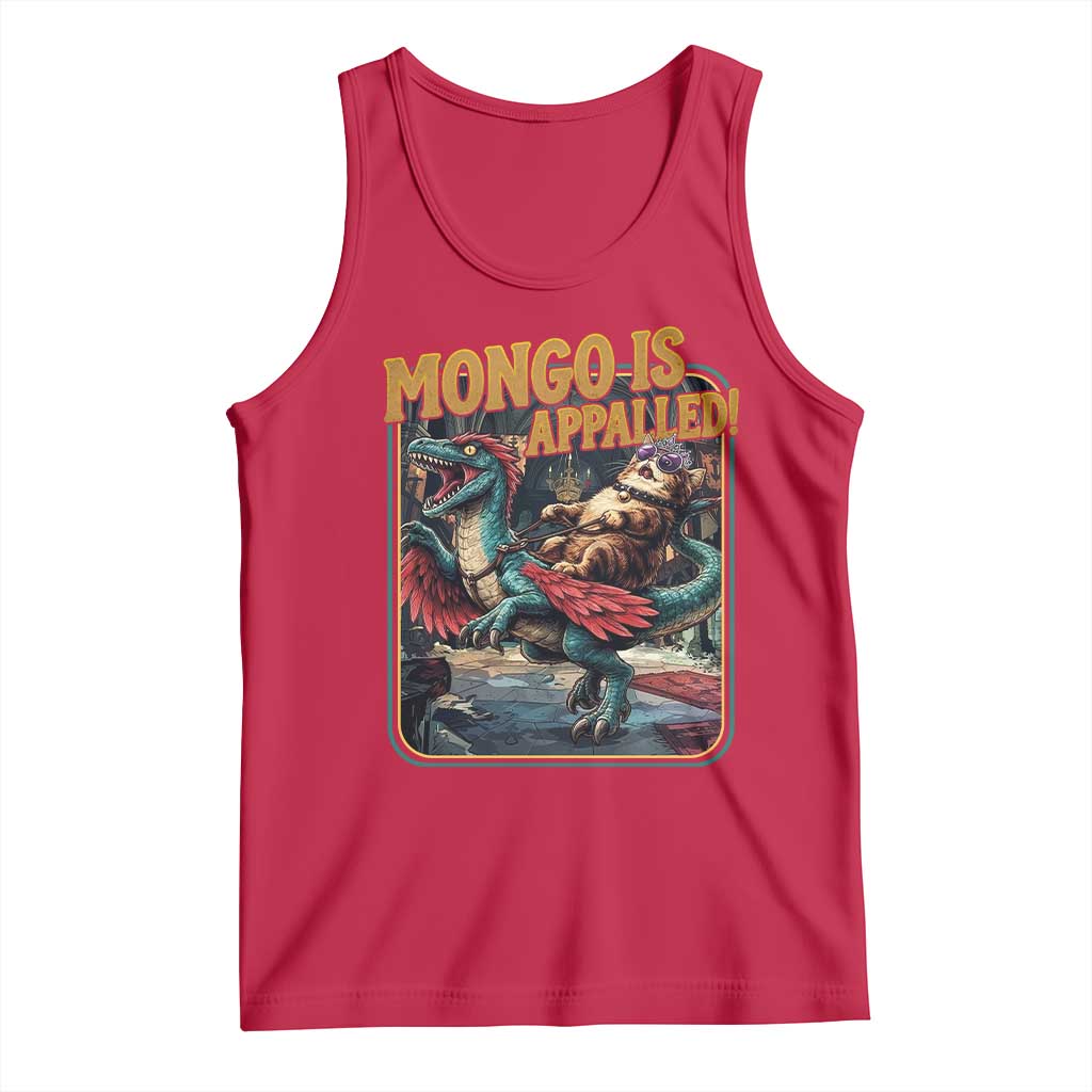 Mongo is Appalled Tank Top Vintage Princess Donut Riding Mongo