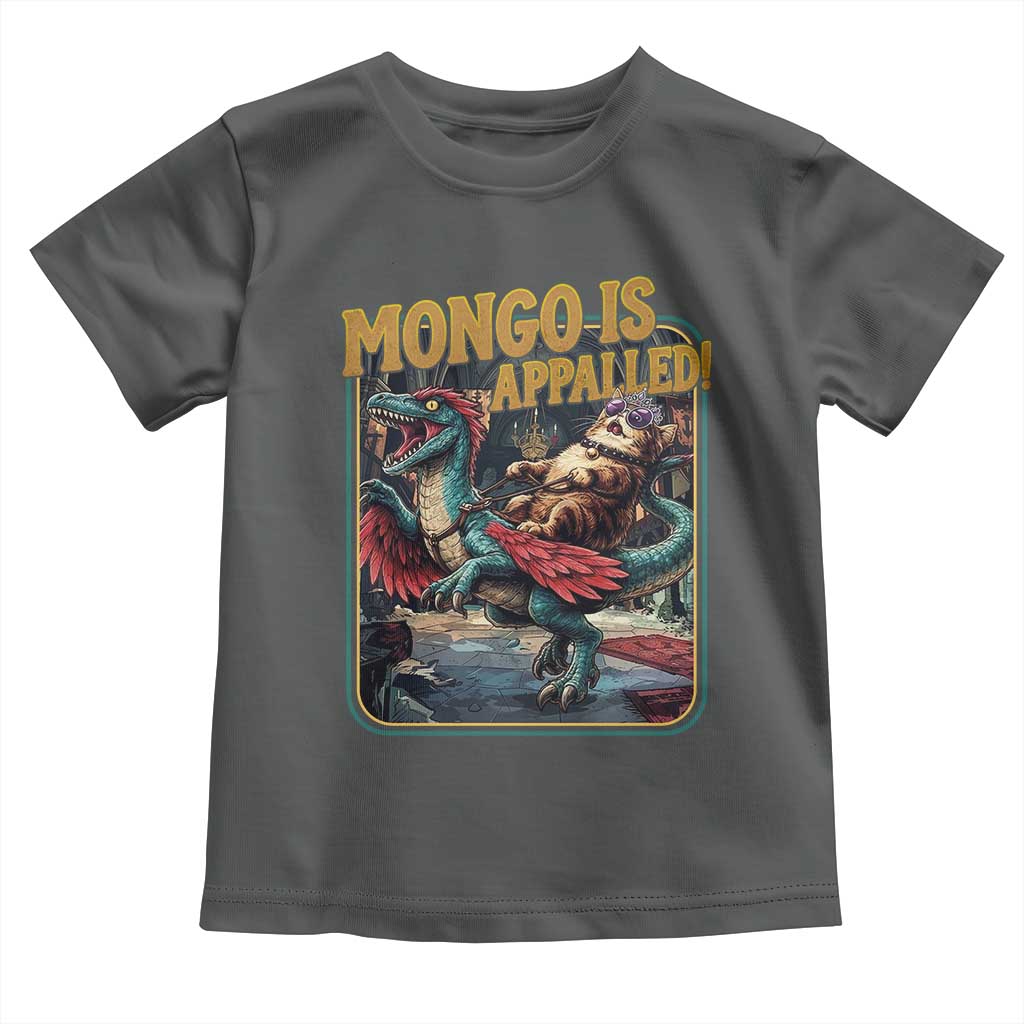 Mongo is Appalled Toddler T Shirt Vintage Princess Donut Riding Mongo