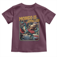 Mongo is Appalled Toddler T Shirt Vintage Princess Donut Riding Mongo