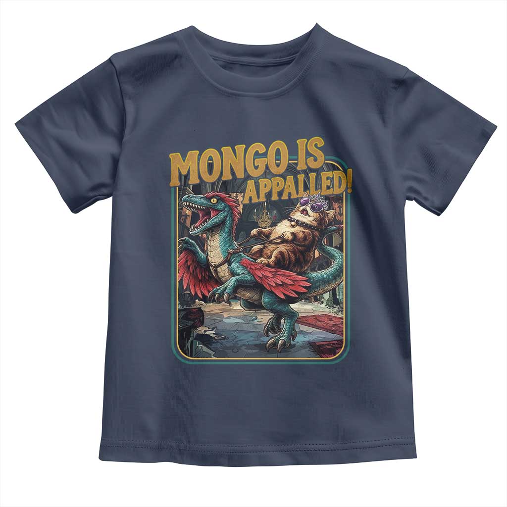 Mongo is Appalled Toddler T Shirt Vintage Princess Donut Riding Mongo