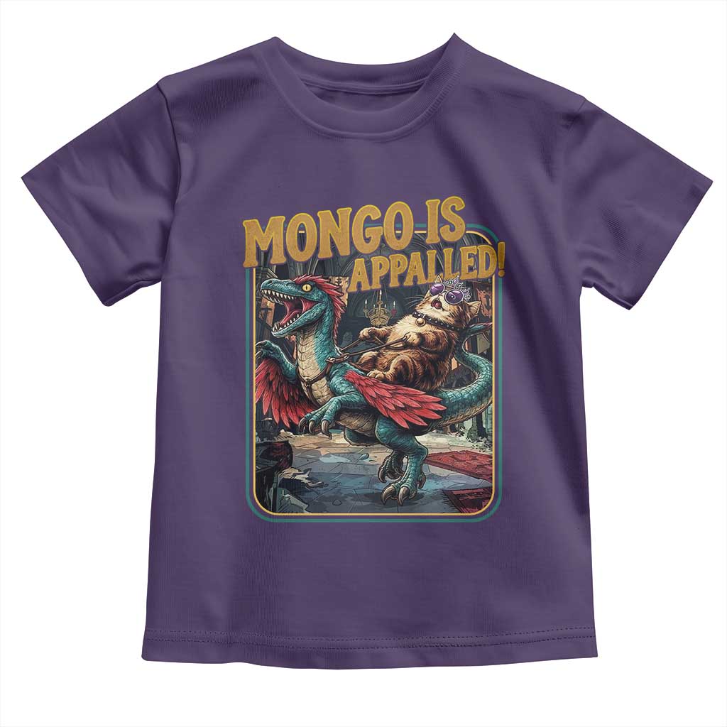 Mongo is Appalled Toddler T Shirt Vintage Princess Donut Riding Mongo