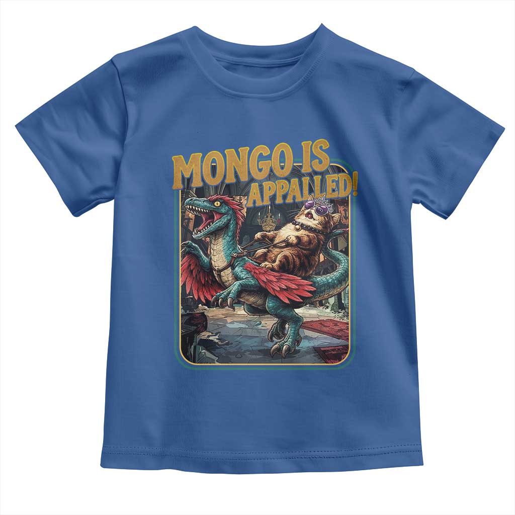 Mongo is Appalled Toddler T Shirt Vintage Princess Donut Riding Mongo