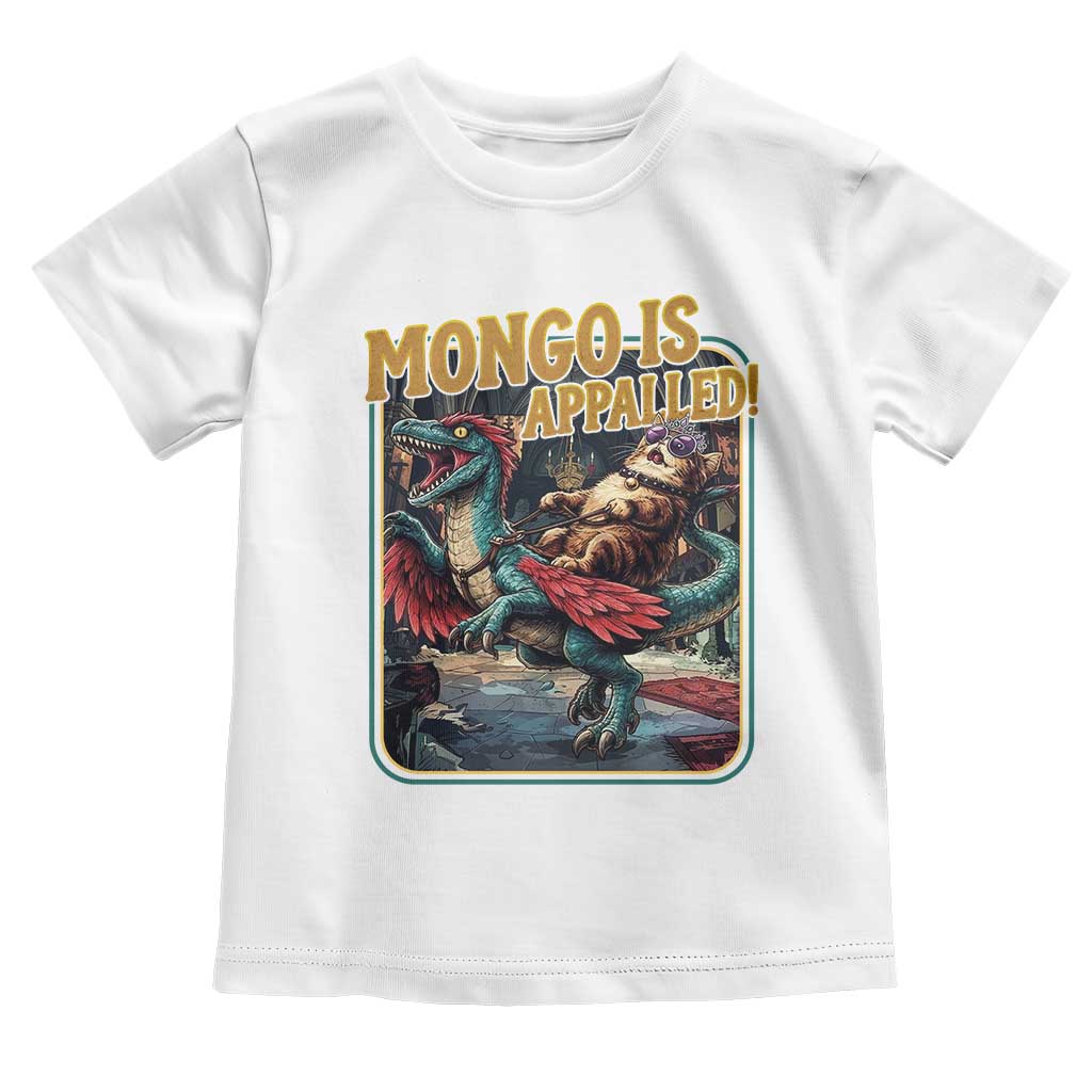 Mongo is Appalled Toddler T Shirt Vintage Princess Donut Riding Mongo