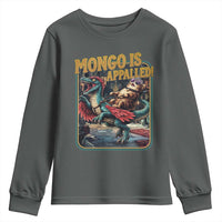 Mongo is Appalled Youth Sweatshirt Vintage Princess Donut Riding Mongo