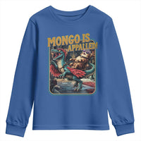 Mongo is Appalled Youth Sweatshirt Vintage Princess Donut Riding Mongo