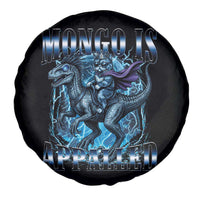 Mongo is Appalled Spare Tire Cover Funny Princess Donut Riding Mongo