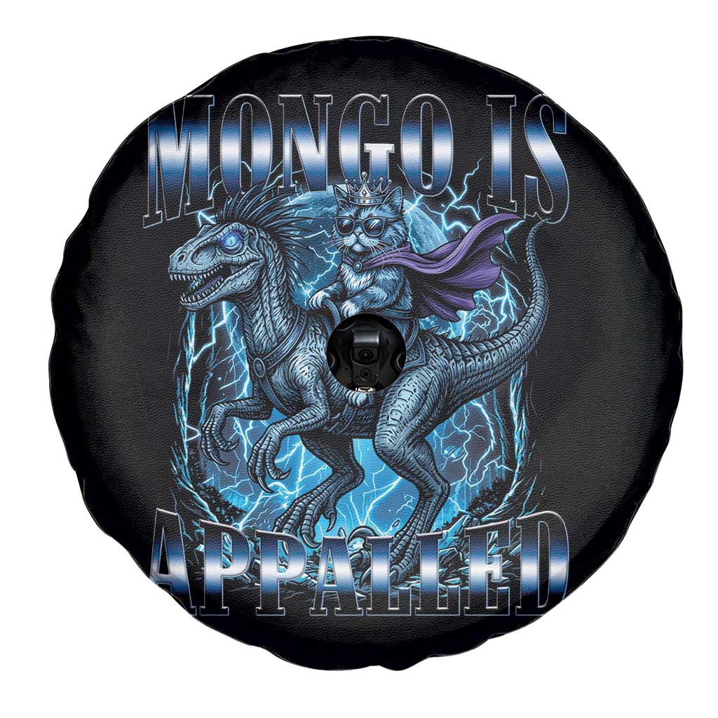 Mongo is Appalled Spare Tire Cover Funny Princess Donut Riding Mongo