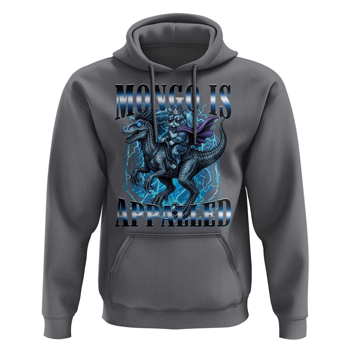 Mongo is Appalled Hoodie Funny Princess Donut Riding Mongo