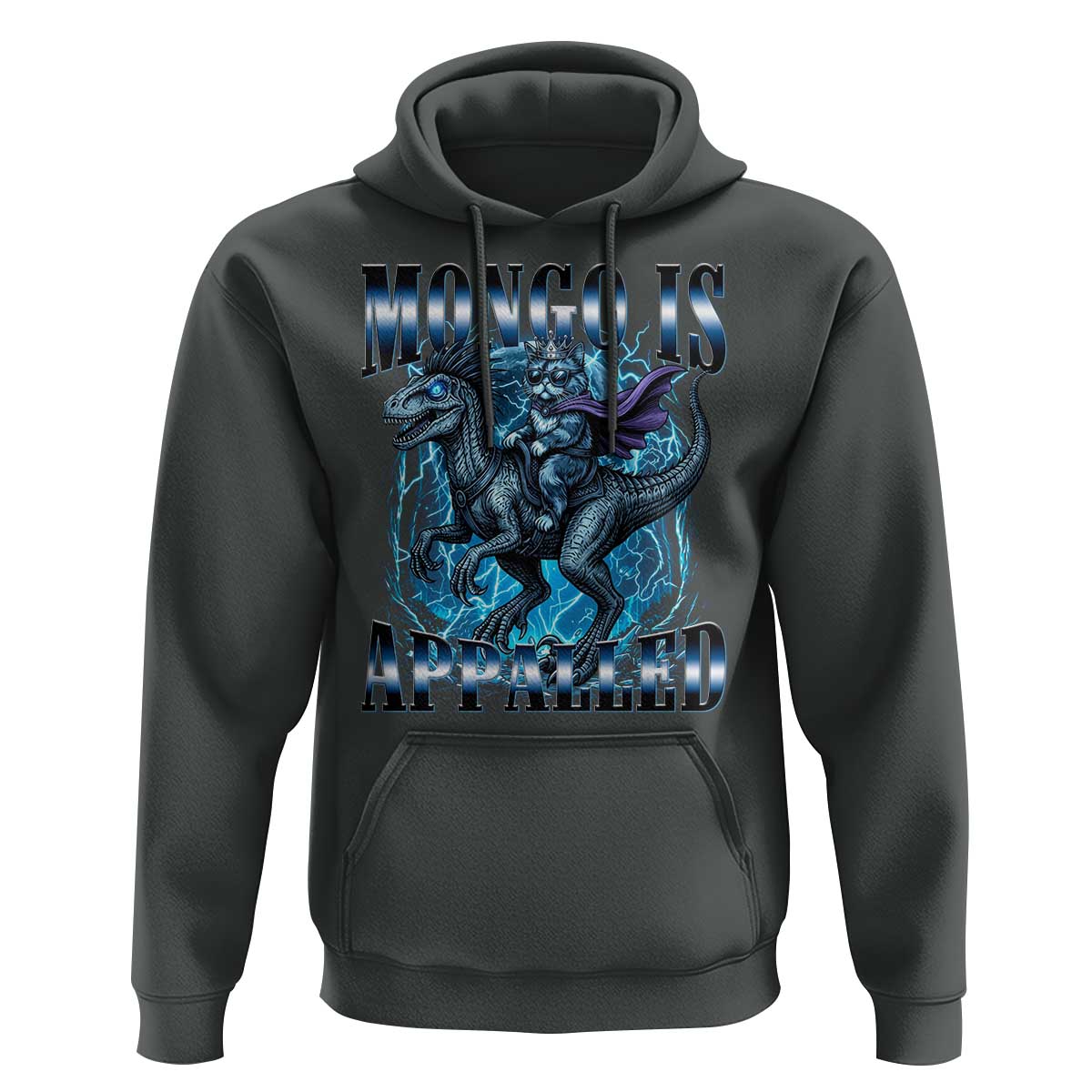 Mongo is Appalled Hoodie Funny Princess Donut Riding Mongo