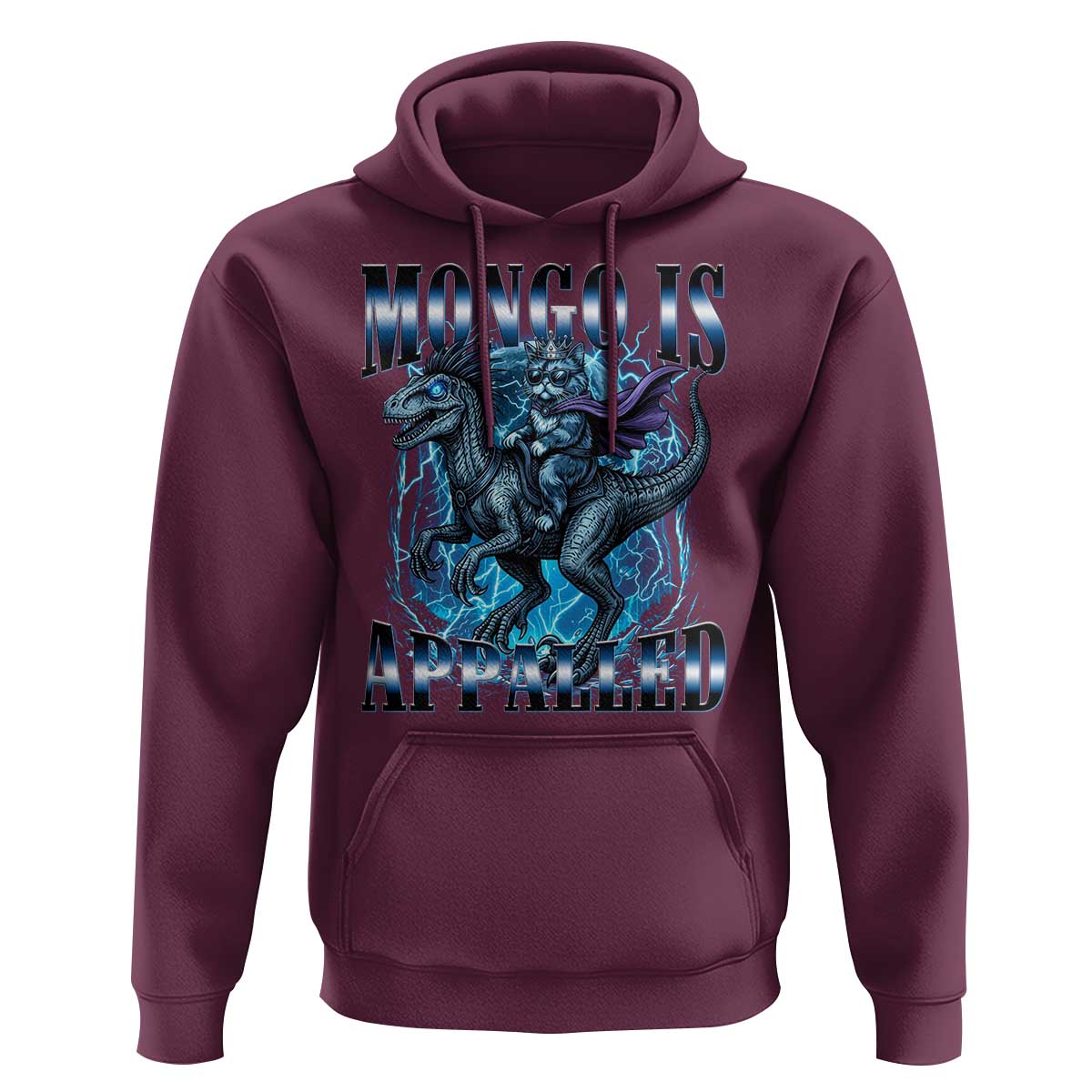 Mongo is Appalled Hoodie Funny Princess Donut Riding Mongo