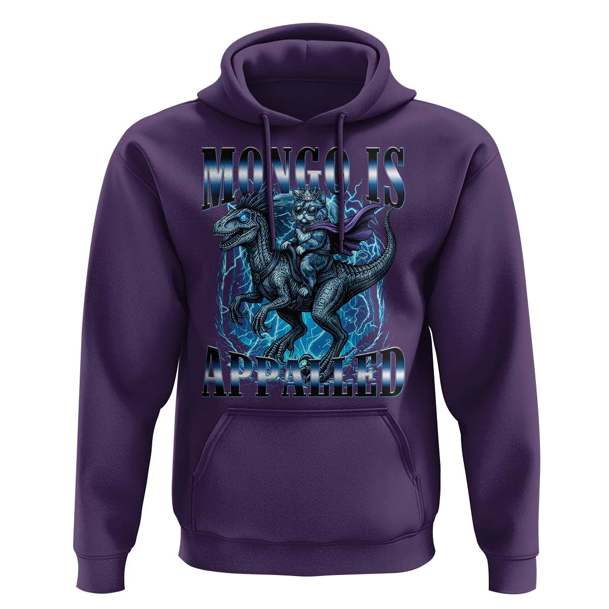 Mongo is Appalled Hoodie Funny Princess Donut Riding Mongo