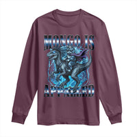 Mongo is Appalled Long Sleeve Shirt Funny Princess Donut Riding Mongo