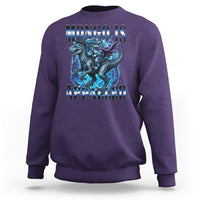 Mongo is Appalled Sweatshirt Funny Princess Donut Riding Mongo