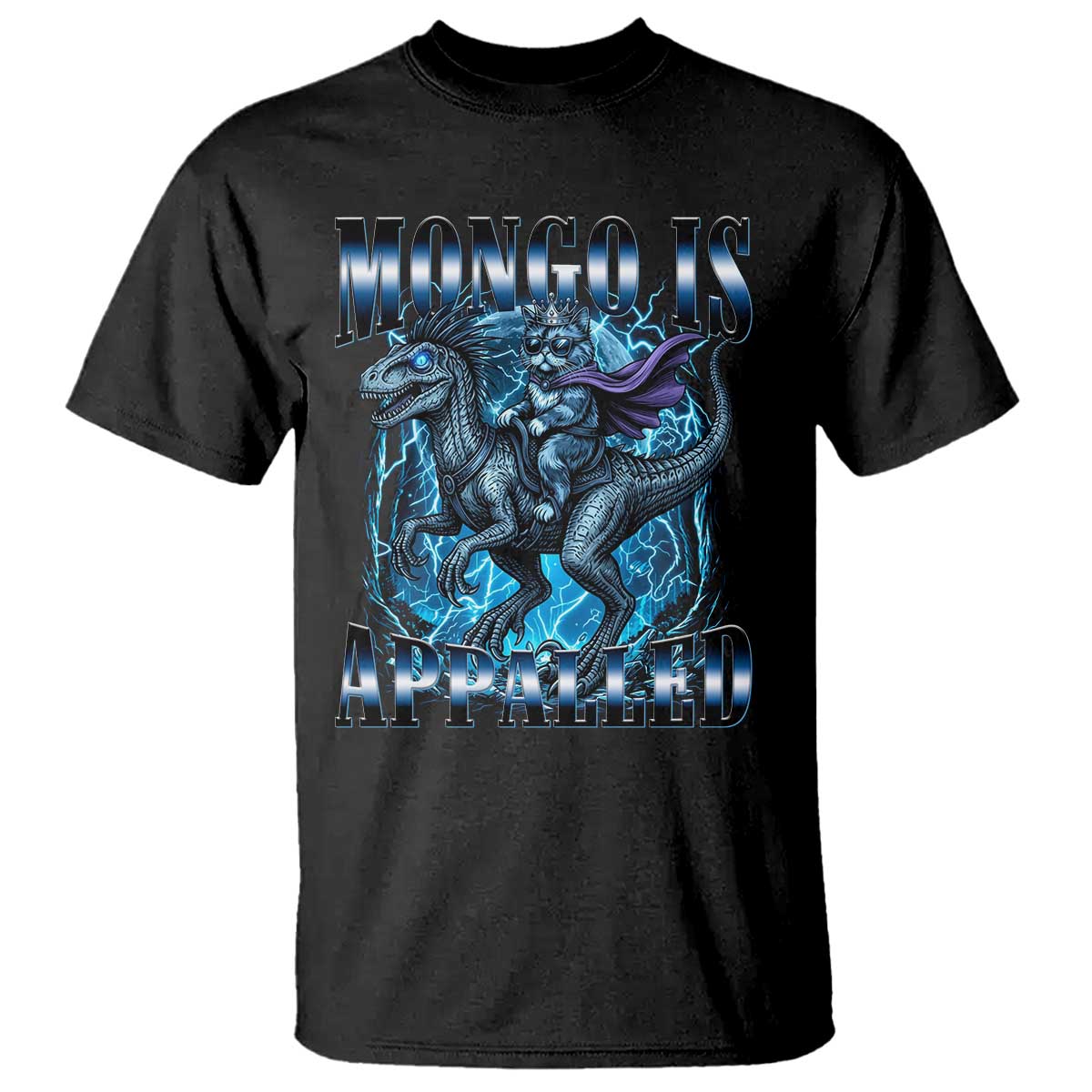 Mongo is Appalled T Shirt Funny Princess Donut Riding Mongo