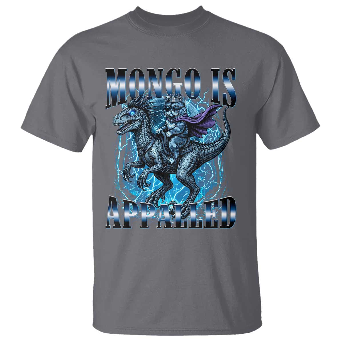 Mongo is Appalled T Shirt Funny Princess Donut Riding Mongo