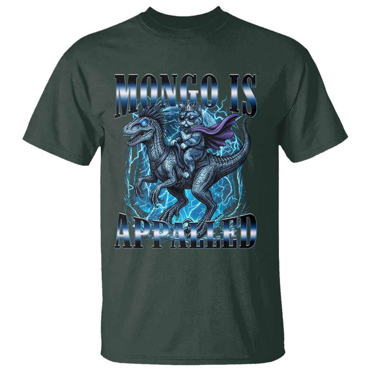 Mongo is Appalled T Shirt Funny Princess Donut Riding Mongo
