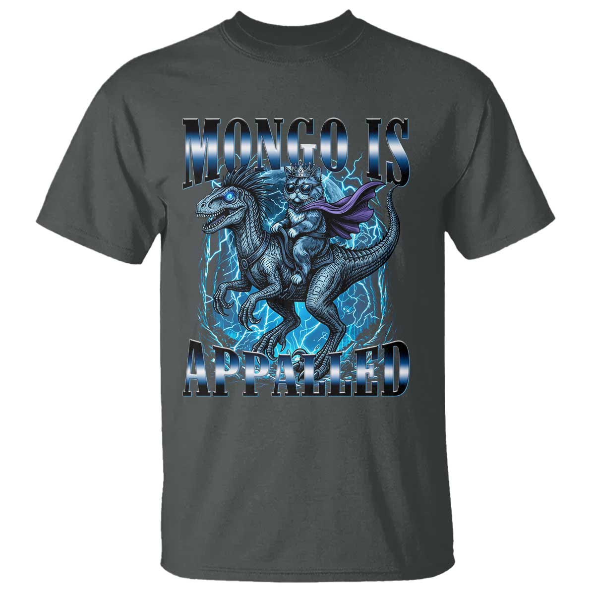 Mongo is Appalled T Shirt Funny Princess Donut Riding Mongo